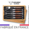 fourchettes de table laguiole en amourette