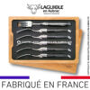 fourchettes de table laguiole en Ébène
