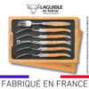 fourchettes de table laguiole en olivier