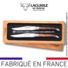 set de 2 couteaux de table laguiole en cep de vigne
