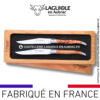 set de 2 couteaux de table laguiole en genévrier