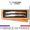 set de 2 couteaux de table laguiole en olivier