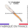 couteau à beurre laguiole manche en olivier