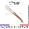 couteau à beurre laguiole manche en pistachier