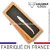 couteau à huître manche en coquilles d'huîtres