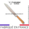 couteau à pain laguiole en aubrac manche genévrier