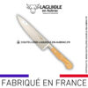 couteau de cuisine 15 cm manche en olivier