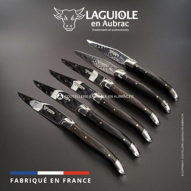 couteaux à dessert laguiole en aubrac