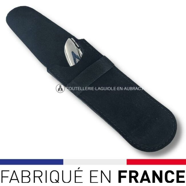 etui fermé souple noir
