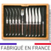ménagère laguiole 12 pièces en wenge