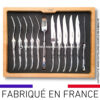ménagère laguiole 12 pièces tout inox brillant