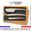 service à fromage laguiole en genévrier