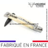 couteau laguiole avec tire bouchon manche en os