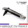 couteau laguiole manche en croûte de buffle