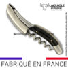 sommelier laguiole en aubrac en Ébène noir
