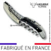 sommelier deluxe laguiole en aubrac ebène