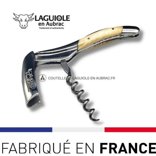 sommelier prestige laguiole en aubrac lame damas os brillant