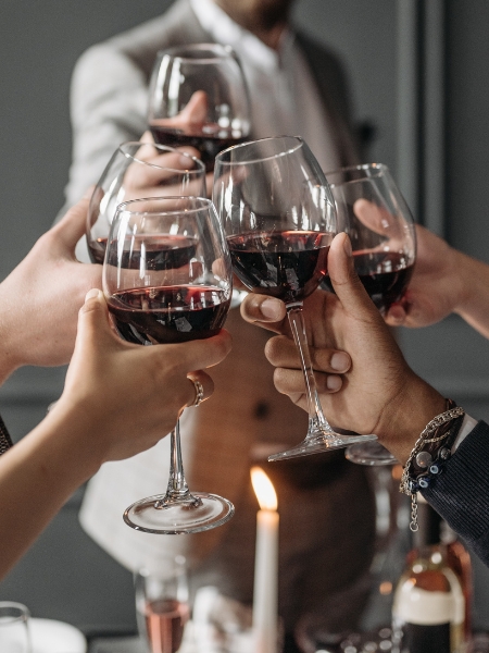 verres de vin