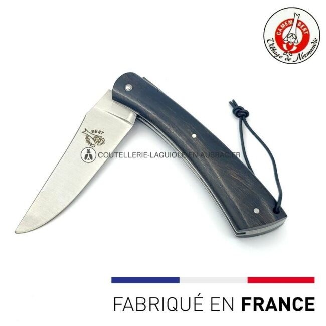 couteau camembert manche en ebène