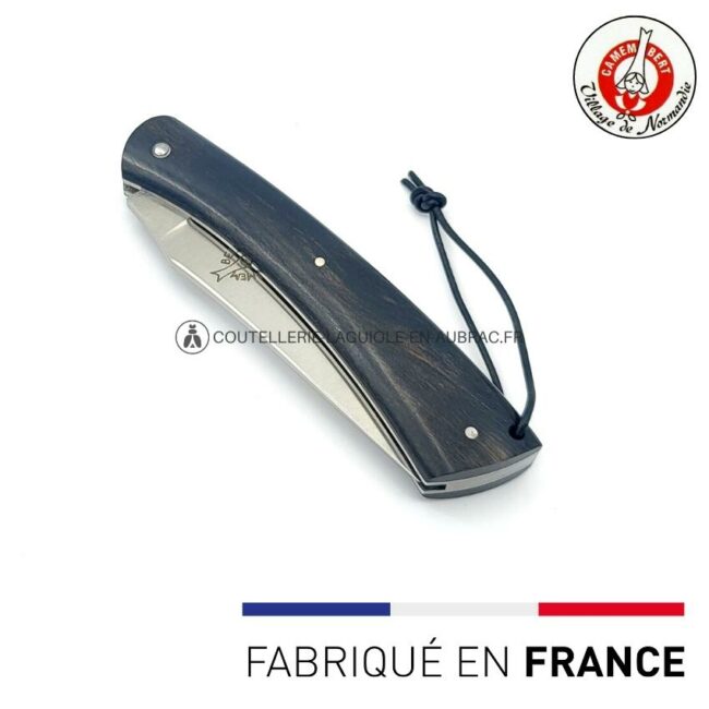 couteau camembert manche en ebène