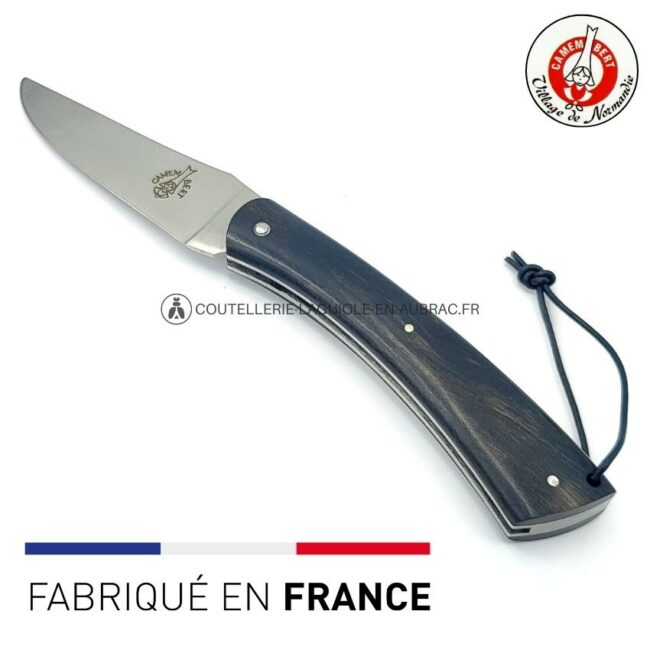 couteau camembert manche en ebène