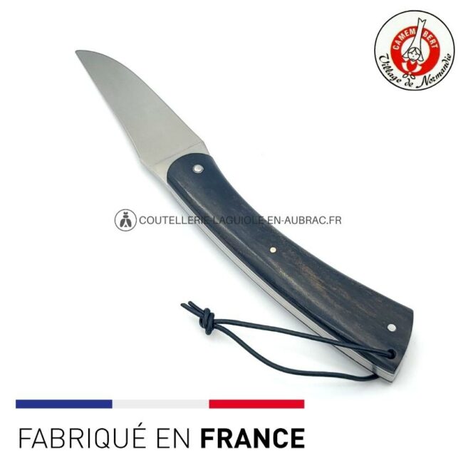 couteau camembert manche en ebène