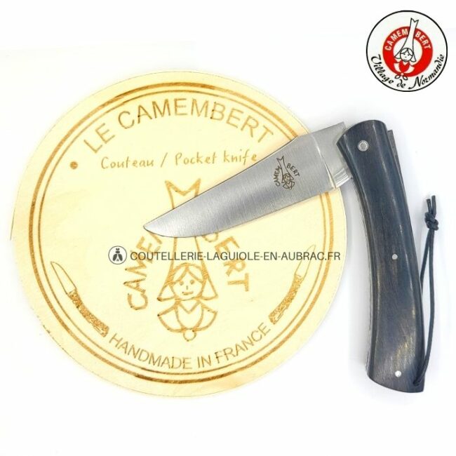couteau camembert manche en ebène