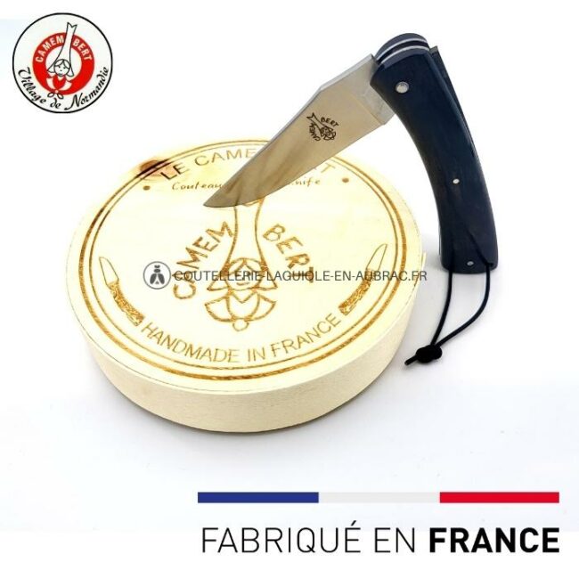 couteau camembert manche en ebène