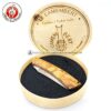 couteau camembert manche en olivier