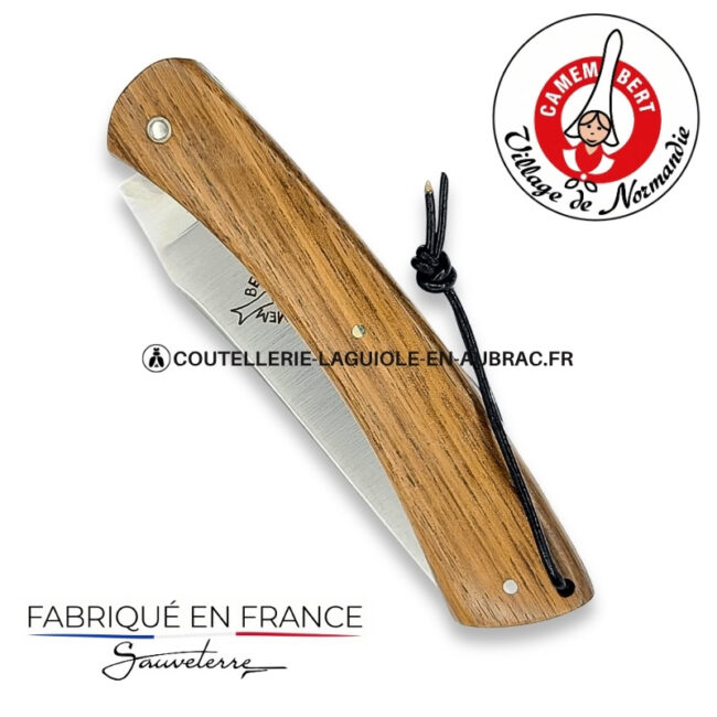 couteau pliant le camembert® en noyer