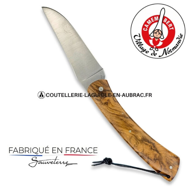 couteau pliant le camembert® en noyer