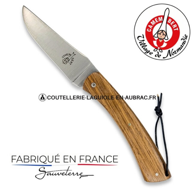 couteau pliant le camembert® en noyer