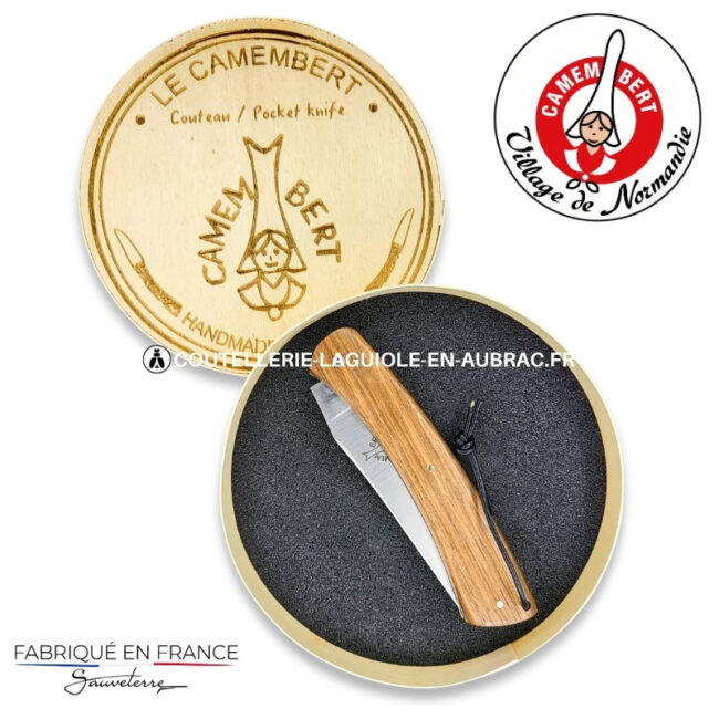 couteau pliant le camembert® en noyer