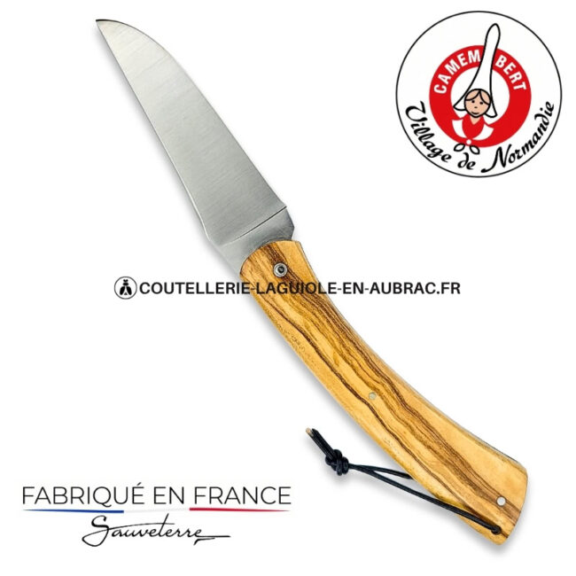 couteau pliant le camembert® en olivier