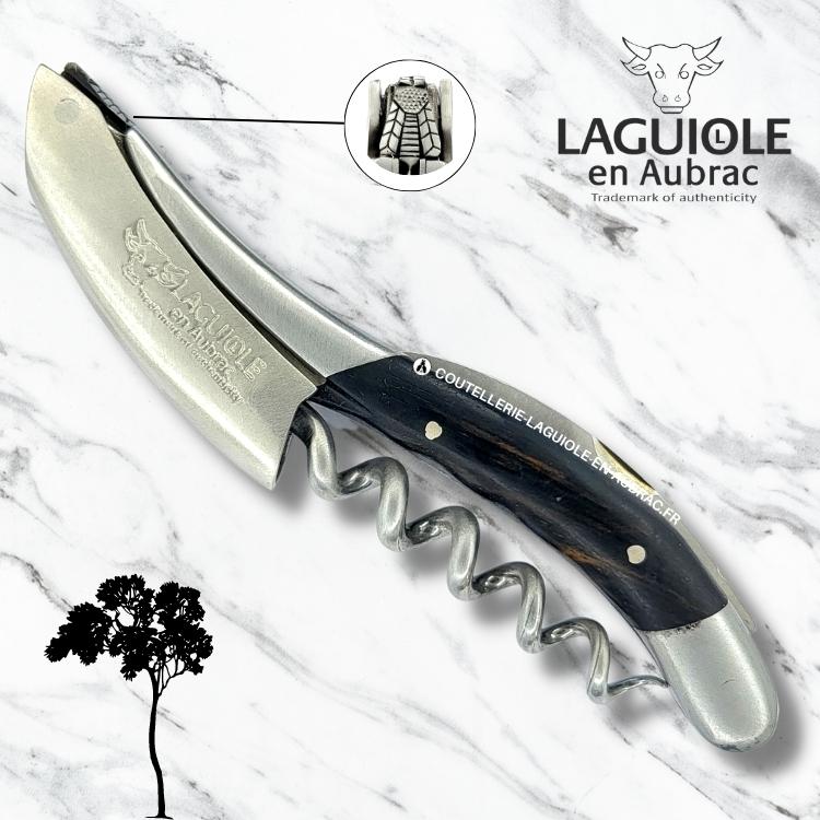 sommelier laguiole en aubrac abeille prestige Ébène