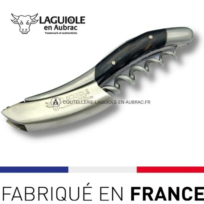 sommelier laguiole en aubrac abeille prestige Ébène