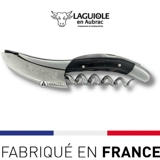 sommelier laguiole en aubrac abeille prestige Ébène