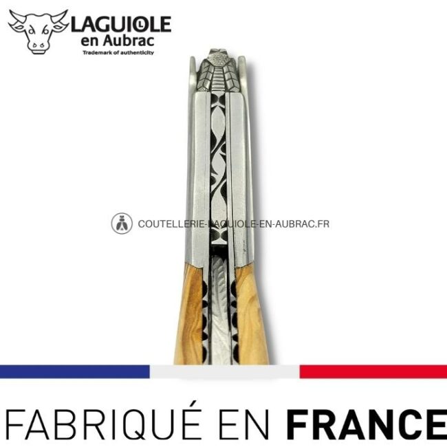 sommelier laguiole en aubrac abeille prestige olivier