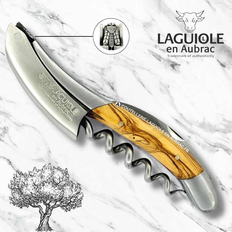 sommelier laguiole en aubrac abeille prestige olivier