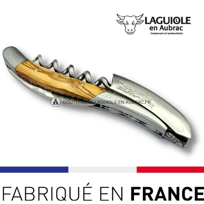 sommelier laguiole en aubrac abeille prestige olivier