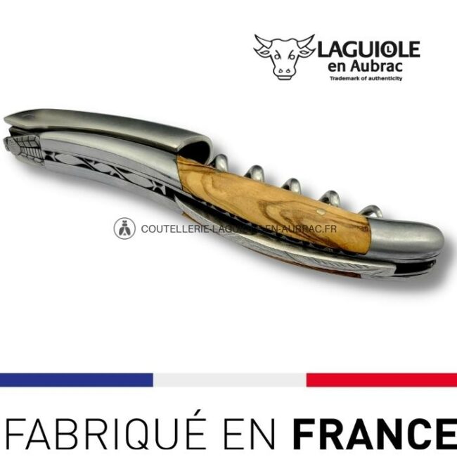 sommelier laguiole en aubrac abeille prestige olivier