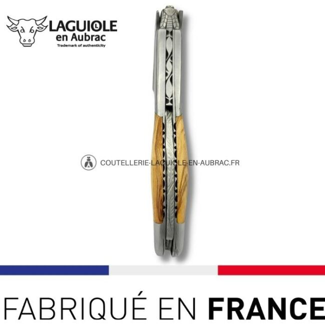 sommelier laguiole en aubrac abeille prestige olivier