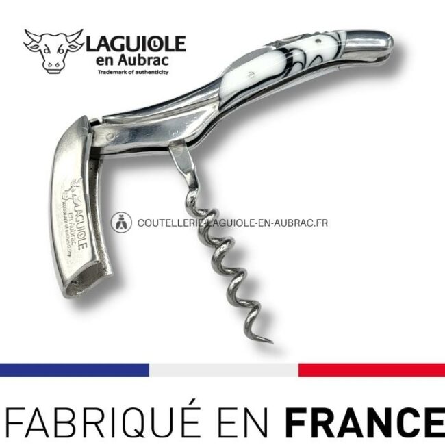 sommelier laguiole en aubrac guimauve blanc (acrylique)