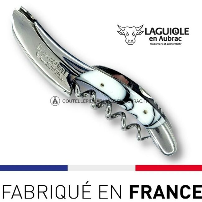 sommelier laguiole en aubrac guimauve blanc (acrylique)