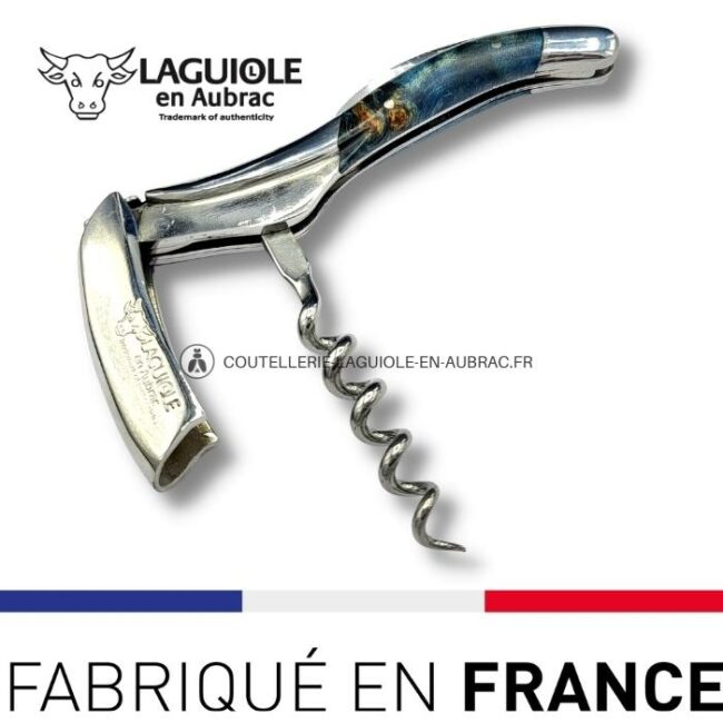 sommelier laguiole en aubrac loupe de peuplier bleue