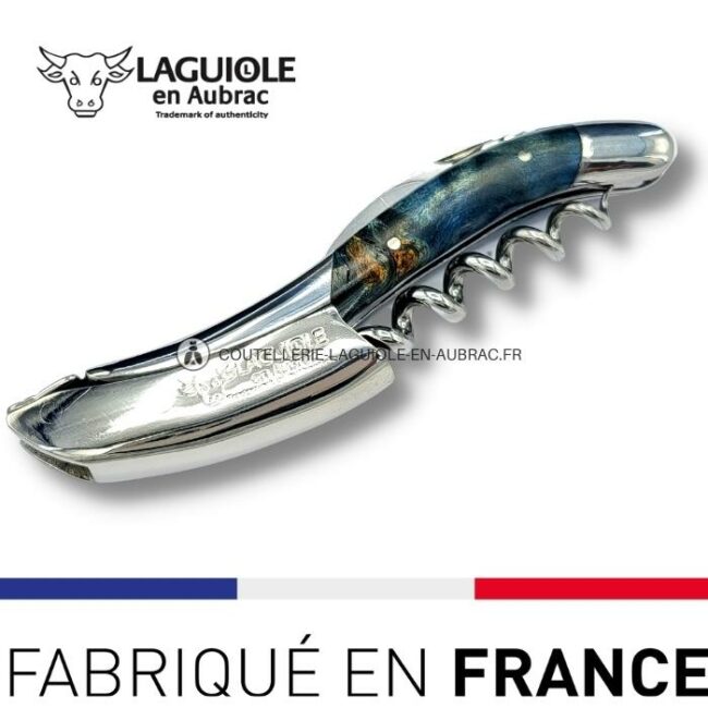 sommelier laguiole en aubrac loupe de peuplier bleue