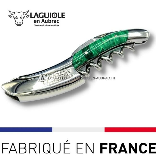 sommelier laguiole en aubrac pierre de malachite