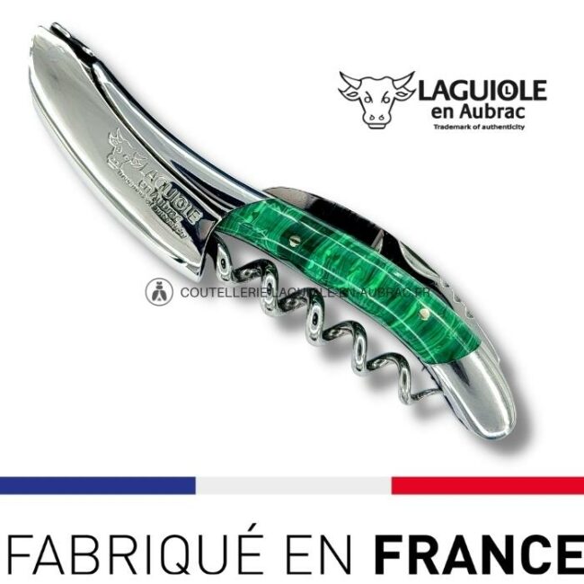 sommelier laguiole en aubrac pierre de malachite