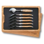 6 cuilleres a dessert laguiole olivier