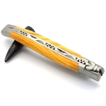 couteau laguiole en olivier inox